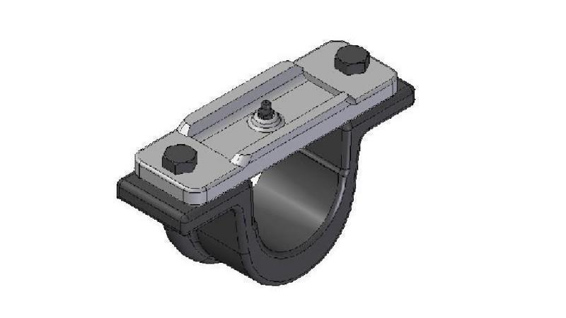 SUPORTE DE CILINDRO TELESCÓPICO FI70-A
