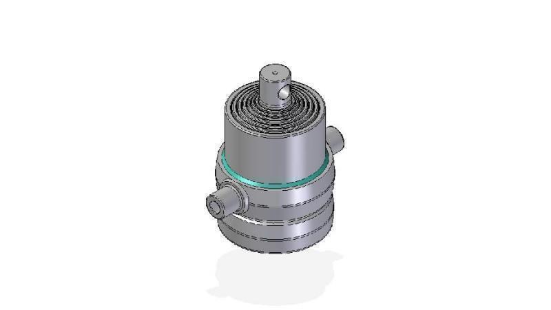7015F -CILINDRO TELESCÓPICO PADRÃO/FURAÇÃO 7 ESTÁGIOS CILINDRADA 1135 FI 190