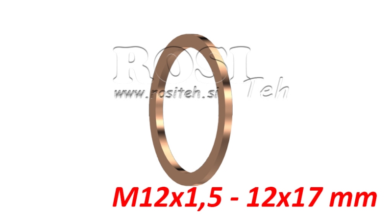 ANEL DE COPPER M12X1.5 - 12X17 MM