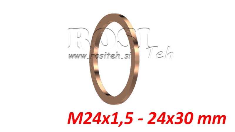 ANEL DE COPPER M24X1.5 - 24X30 MM