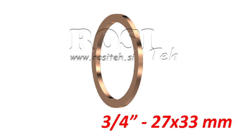ANEL DE COPPER 3/4 - 27X33 MM