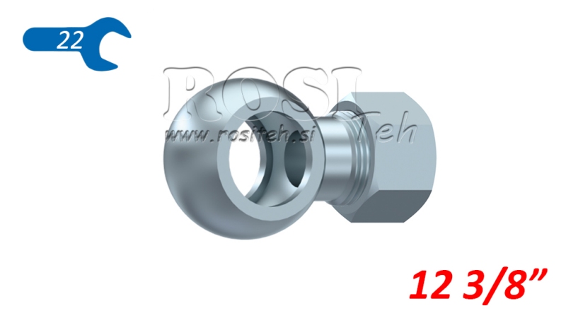 KOVINSKA CEV BANJO 3/8 Z MATICO