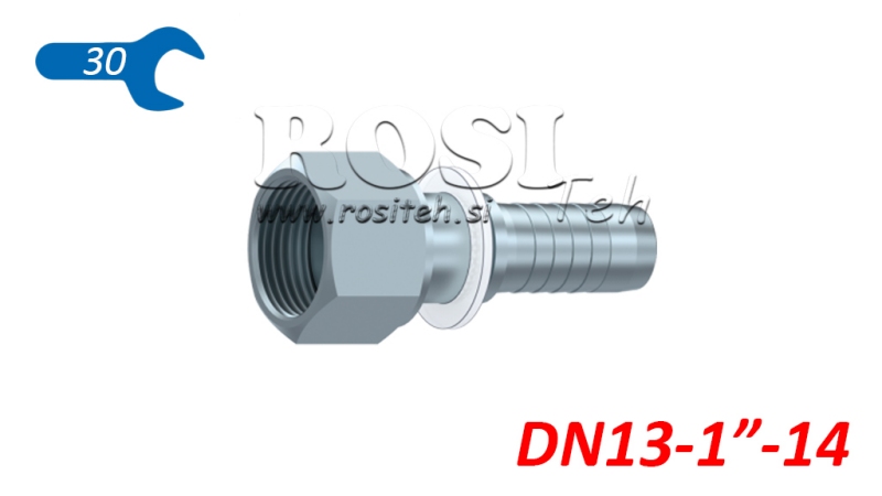 HIDRAVLIČNI PRIKLJUČEK DKORFS ŽENSKI DN13-1-14