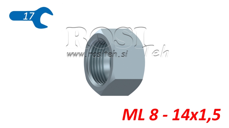 HIDRAVLIČNA MATICA ML (8L) M14x1,5