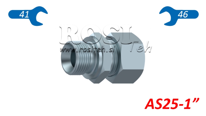HIDRAVLIČNI DVOVIJAČNIK Z MATICO AS25-BSP1