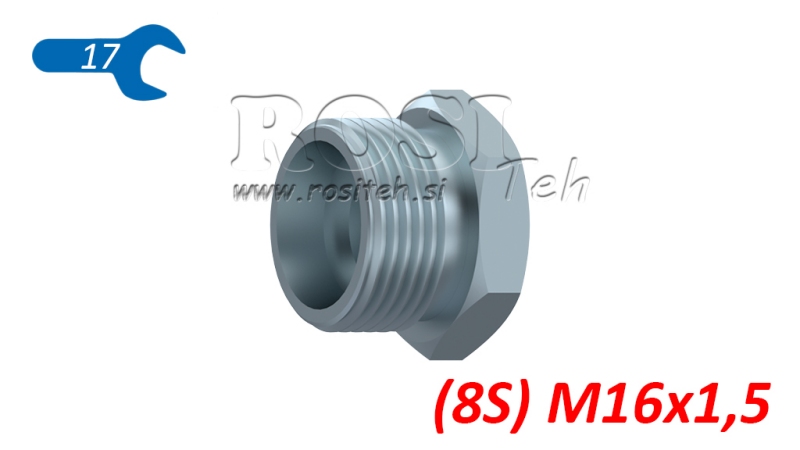 HIDRAVLIČNI ČEP (8S) M16x1,5