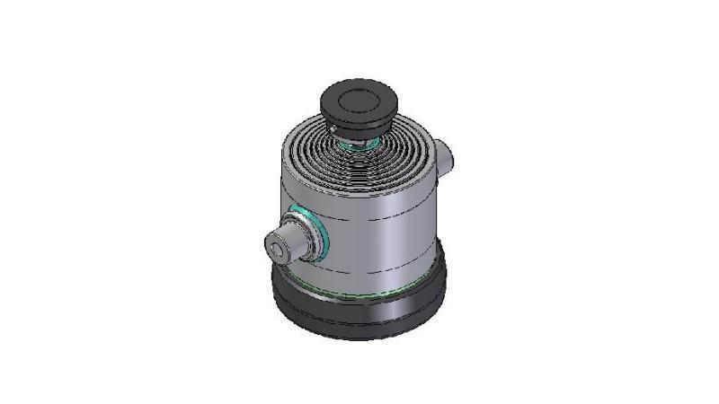 9049S -CILINDRO TELESCÓPICO PADRÃO/BOLA 9 ESTÁGIOS VIAGEM 1842 DIÂMETRO 300