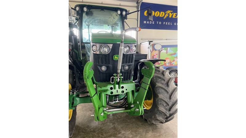 LEVANTE HIDRÁULICO FRONTAL UNIVERSAL CAT. 2 1500 KG - VERDE (RAL 6001)