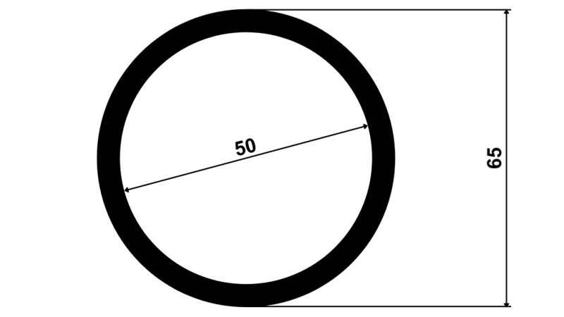 FLANGE PARA SOLDAR 50x65x50