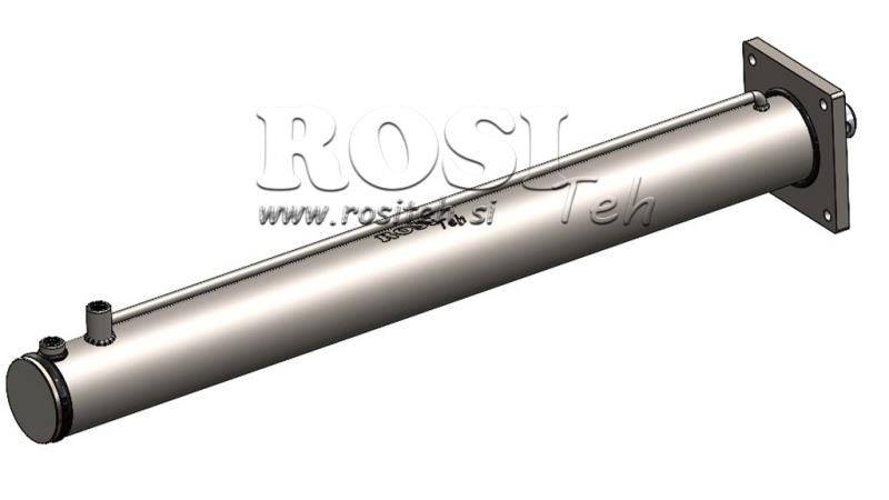 CILINDRO HIDRÁULICO PARA RACHADOR DE LENHA COM PLACA DE MONTAGEM100/60-1050 - LIGAÇÃO SUPERIOR