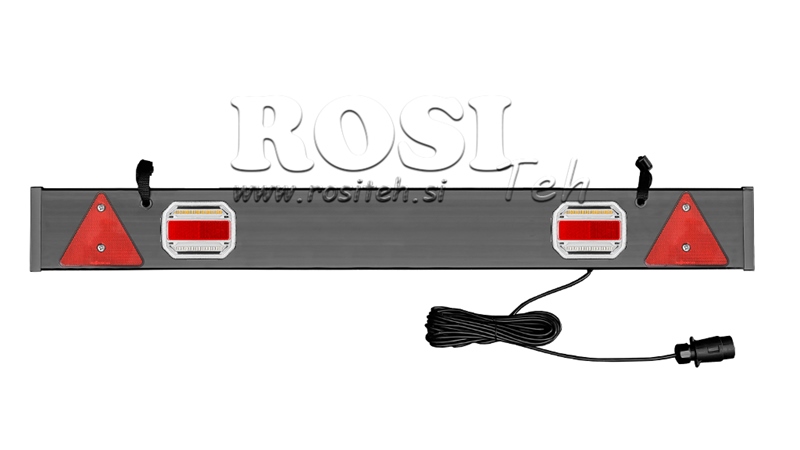 CONJUNTO COMPLETO DE LUZES LED PARA REBOQUES 12/24V