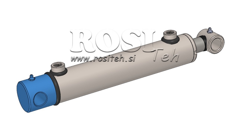 FUNDO DE CILINDRO HIDRÁULICO COM FURO DE FIXAÇÃO