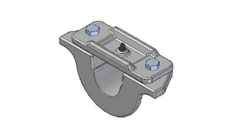 MONTAGEM PARA CILINDRO TELESCÓPICO FI50-A