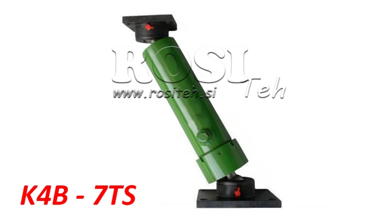 CILINDRO TELESCÓPICO 4 ESTÁGIOS  900MM K4B-7TS