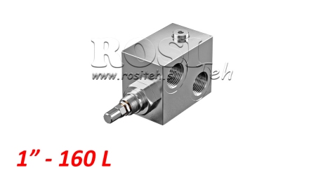 REGULADOR DE PRESSÃO HIDRÁULICA VMPP 1' 50-400 BAR - 160LIT