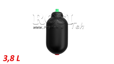 ACUMULADOR HIDRÁULICO 3,8 LIT - BSP 3/4