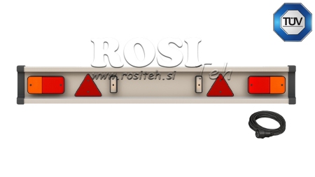 PARACHOQUE DE REBOQUE MODELO TÜV COM LUZES 2150MM