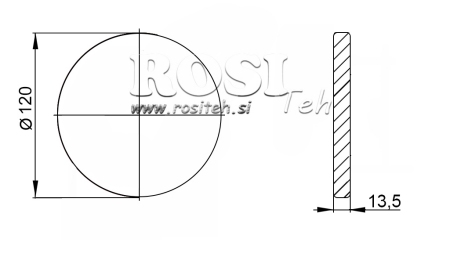 ADAPTADOR P.T.O. COM FLANGE 1 3/8
