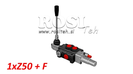 VÁLVULA HIDRÁULICA 1XP40 + FUNÇÃO FLUTUANTE