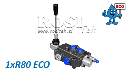 VÁLVULA HIDRÁULICA MANUAL – DISTRIBUIDOR DE 1 SECÇÃO 1xR80 ECO