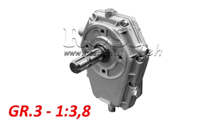 CAIXA DE CÂMBIO GR.3 -1:3.8 MACHO