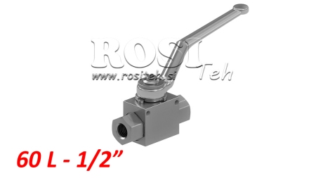 VÁLVULA DE DESCONEXÃO HIDRÁULICA RS2 1/2 - 500BAR - 60 LIT