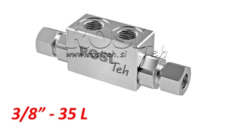 VÁLVULA DE BLOQUEIO VBPDE 3/8 - 35LIT