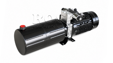 MINI HIDRAVLIČNI AGREGAT 230V AC (2,2 kW) - 8,0 cc - 11,2 lit/min - tank 12 lit