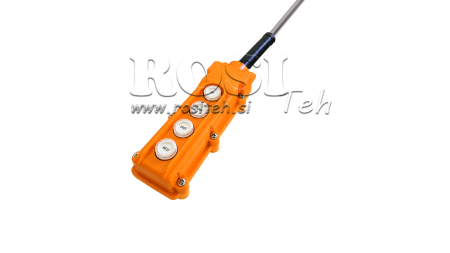CONJUNTO DE INTERRUPTOR REMOTO 4 BOTÕES DX (OPERAÇÃO BIDIRECIONAL)