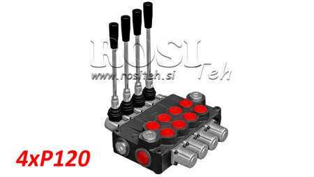 HIDRAVLIČNI VENTIL 4xP120
