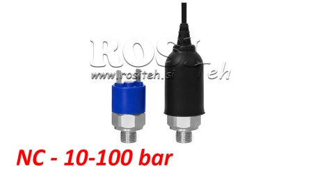 HIDRAVLIČNO TLAČNO STIKALO K4 - NC  10-100 BAR (MAX.300BAR)