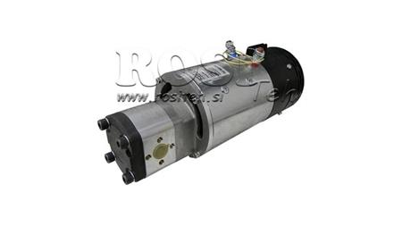 MONTAGEM DA BOMBA HIDRÁULICA GR.1 MOTOR ELÉTRICO 12V 3kW