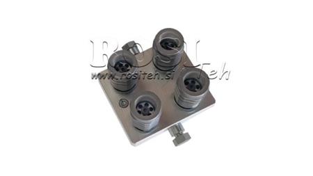 ACOPLAMENTO MULTI-FASTER 4 vias BSP1/2 NOVO TIPO DE PEÇA DE CONEXÃO