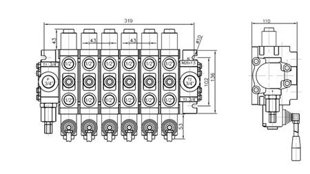 VÁLVULA HIDRÁULICA 6xPC70