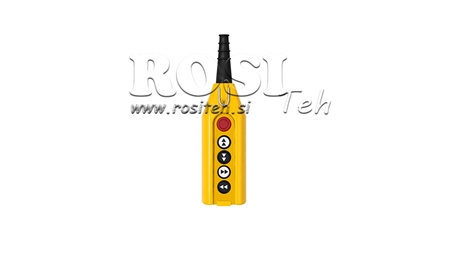 CONJUNTO DE INTERRUPTOR DE CONTROLE REMOTO 4 BOTÕES EM CARCAÇA SEM CABO