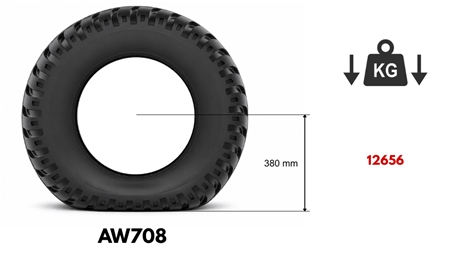 19,0/45-17 PNEU AW708 (14 PR)