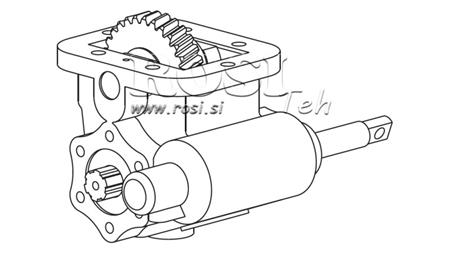 MOTOR HIDRÁULICO - ZF- MB 800 LATERAL