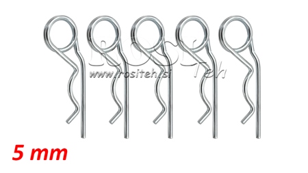 CONTRAPINO COM MOLA DUPLA Φ 5 MM (5PCS)