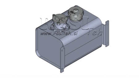 TANQUE METÁLICO SUPERIOR 20 LIT 265X290X400MM