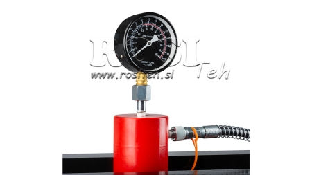 PRENSA HIDRÁULICA DE OFICINA PARA ROLAMENTOS 30T - DUAS VELOCIDADES