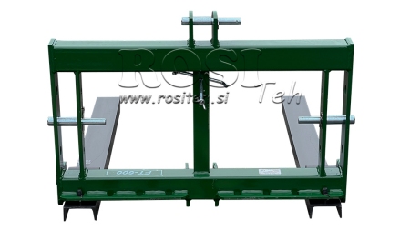 PORTA-PALETES PARA ENGATE DE 3 PONTOS 600KG