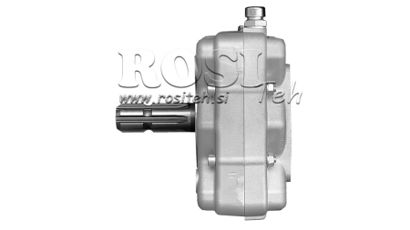 CAIXA DE CÂMBIO DUPLA GR.2/3 -1:2,5 MACHO