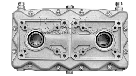 CAIXA DE CÂMBIO DUPLA GR.2/3 -1:2,5 MACHO