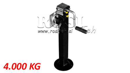 NAVOJNA PODPORNA NOGA S PRIROBNICO 380mm - 4.000kg