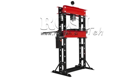 OFICINA PRENSA HIDRÁULICA PARA ROLAMENTOS 50T - de duas velocidades