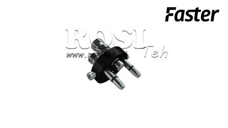 ACOPLAMENTO MULTI-FASTER 2 VIAS BSP 3/8 PARTE MÓVEL