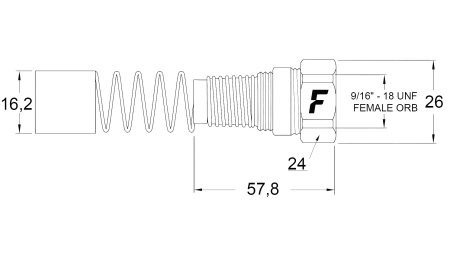 CONECTOR RÁPIDO FEMEA PARA MULTI-FASTER 1/4 PARTE FIXA