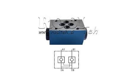 VÁLVULA DE VERIFICAÇÃO CETOP 3 (AinB)