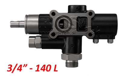 VÁLVULA HIDRÁULICA BASCULANTE PARA CAMINHÃO 3/4 - 140LIT