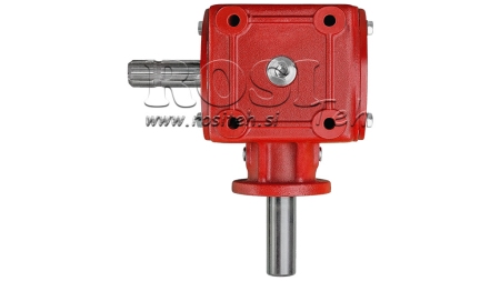 CAIXA DE CÂMBIO ANGULAR 1:1.56 (56HP-43KW)